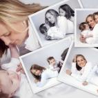 Cristina Domínguez nos envía este montaje de fotografías con sus dos hijas