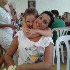"Con mi pequeño tesoro :-)", titula Eloísa esta foto con su hija. http://twitter.com/eloisatolmos/