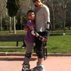 "Nuestra foto en acción", dice Reichel de la foto con su hija. http://twitter.com/Reichelgoodman
