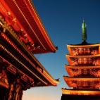 Japón, las vacaciones ideales para el 26% de los españoles, el tercer destino más querido. En la imagen, el Templo de Senso-Ji.