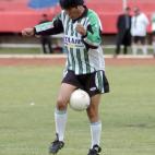 El presidente de Bolivia, es un amante empedernido del fútbol