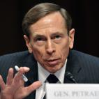 CIA Director David Petraeus, testifies before the US Senate Intelligence Committee during a full committee hearing on 'World Wide Threats.' on January 31, 2012 on Capitol Hill in Washington, DC. Witnesses include: Director of National Intellige...