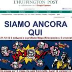 Nuestros compañeros italianos de L'Huffington Post abren con la profecía: "Estamos aún aquí". Y nosotros nos alegramos.