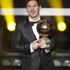 Leo Messi, Balón de Oro 2012