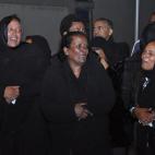 Ethiopian women in black gather to mourn as the body of the late Prime Minister Meles Zenawi arrived in Addis Ababa, Ethiopia Wednesday, Aug. 22, 2012. Meles, Ethiopia's long-time ruler and a major U.S. counter-terrorism ally who is credited wit...