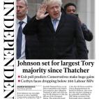"Johnson consigue la mayor&iacute;a m&aacute;s amplia desde Thatcher"