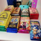 Chocolatinas de Sonic, Popeye o Mickey Mouse.