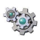 Type: Steel
Skill: Launches minigears at foes, boomerang-style. If a minigear doesn't come back, it dies.
Making one of the gears bigger does not make this a more acceptable Pokemon. Try again. Try harder.