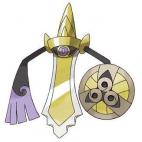 Type: Steel, Ghost Skill: Can switch between offensive and defensive moves with the use of its shield. As an evolutionary measure (never mind the fact that inanimate objects are evolving), Aegislash has ditched the second sword and opted instead...