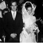 Su boda con Carlos Goyanes el 16 de mayo de 1969