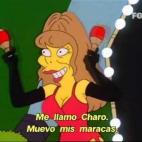 La cantante Charo Baeza aparece en en el cap&iacute;tulo El viejo y la llave. Temporada: 13.Episodio: 282. A&ntilde;o: 2002.