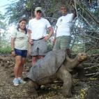 Era la última tortuga de su especie. Murió en 2012 en Galápagos.
