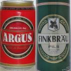 Gustan ambas marcas por igual, por su sabor y su precio (0,24 euros la lata de Argus, 0,25 euros la de Finkbräu).