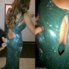 El vestido roto de Sofía Vergara en los Globos de Oro de 2012, que la actriz difundió por Twitter, fue uno de los momentazos de aquella gala.