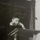 GERMANY - 1955: (FILE PHOTO) (GERMANY OUT, AUSTRIA OUT, SWITZERLAND OUT) Joseph Ratzinger gives a theology lecture at the University of Freising during the summer semester in 1955. Cardinal Joseph Ratzinger was elected Pope April 19, 2005 and ...