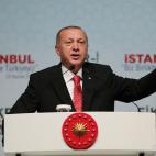 El acusador: el presidente turco Erdogan