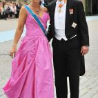 En la boda de Victoria de Suecia el 19 de junio de 2010.