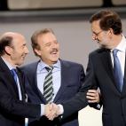 Debati&oacute; con Rajoy en la campa&ntilde;a electoral de 2011 bajo la moderaci&oacute;n de Manuel Campo Vidal.