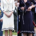 Kate Middleton se fue de gira en Canadá con el McQueen con el que Sarah Jessica Parker descubrió su estrella en el Paseo de la Fama en 2006. Un año después la princesa lo volvería a usar para ir a Wimbledon.