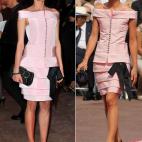 El Chanel rosa de Carlota Casiraghi en la boda de su tío Alberto de Mónaco lo llevó unos meses antes, en enero, la actriz Diane Kruger.