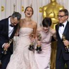 El descojone generalizado cuando ya, por fin, uno tiene el Oscar en la mano