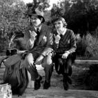 Clark Gable y Claudette Colbert.