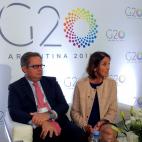 En un acto del G-20 en Argentina