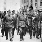 Franco form&oacute; parte del golpe de estado contra la Rep&uacute;blica y que dio comienzo a la Guerra Civil (1936-1939).