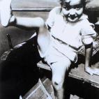 Juan Carlos naci&oacute; el 5 de enero de 1938 en Roma (Italia). En esta foto tiene 2 a&ntilde;os.