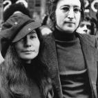 John Lennon and Yoko Ono. Lennon was given 60 days to leave the country voluntarily or be deported as an undesirable alien at the hearings. Lennon is being deported as part of the U.S. President Nixon's effort to silence him as a critic of U.S. ...