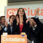 "Con el resultado de hoy, Mas solo puede hacer una cosa, dimitir e irse a su casa".

▲Ciudadanos (C's) casi ha triplicado sus escaños en el Parlamento catalán al pasar de 9 a 25 diputados, aupándose como segunda fuerza. 