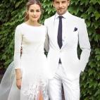 Palermo married Huebl on June 28 nuptials in Bedford, New York.