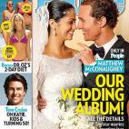 McConaughey and his longtime love tied the knot on June 9, 2012 at home in Austin, Tex. They have two children, Levi and Vida, and another one on the way! They shared their wedding photos with People magazine.