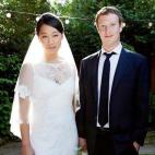 Zuckerberg and his longtime girlfriend exchanged vows at a small ceremony in their backyard in Palo Alto, Calif., on May 19, 2012.