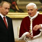 Con el Papa Benedicto XVI