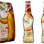 Este colorido botellín lo creó una consumidora de la cerveza Brahma. Jane Laurie participó ganó un concurso celebrado en 2008 por la marca. Se imprimieron medio millón de botellas y se comercializaron alrededor de todo el mundo.
