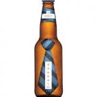 La cerveza estadounidense Dapper presentó en 2010 este diseño de etiqueta. La corbata iba decorada con el logotipo de la marca.
