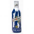La edición especial de San Miguel para los fans del Málaga. La edición limitada de 120.000 botellas salió a la venta en 2009.