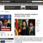 La hija del rey de España, implicada en una investigación de corrupción.