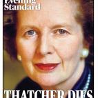 "Thatcher muere".