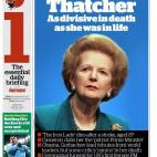 "Thatcher. Tan fuente de división en muerte como en vida"