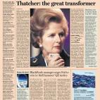 "Thatcher: la gran transformadora"