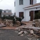 Casas afectadas en Mallorca