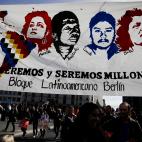 El bloque latinoamericano en Berl&iacute;n recuerda a los activistas por el clima.&nbsp;
