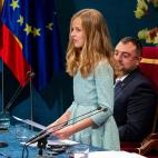 Primer discurso de la princesa Leonor en los premios Princesa de Asturias, el 18 de octubre de 2019.