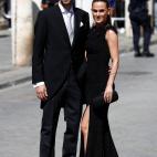 El futbolista Sergio Busquets y su pareja, Elena Galera.