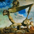 Pintada en 1936, es una de las obras más agresivas del artista. Dalí terminó el cuadro seis meses antes de la Guerra Civil española, sin embargo parece saber que el conflicto era inminente y quiso representarlo a través de un monstruo amorf...