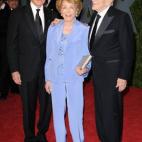 Junto a su mujer y su hijo en la fiesta Vanity Fair tras los Oscar