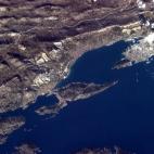 "Split, Croatia, a fine natural harbor on the gorgeously rugged Adriatic coast."