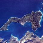 In this photo posted on Twitter by Canadian astronaut Chris Hadfield on Jan. 7, 2013, the Greek Island of Corfu is shown. Hadfield is on a five-month visit to the space station and will become the first Canadian to take command of the giant orbi...